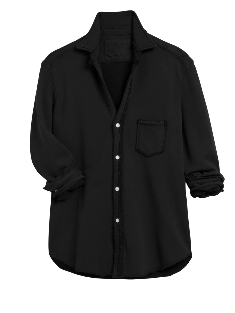 Frank & Eileen NWOT Eileen Sweatshirt Button-Up Black Size XS
